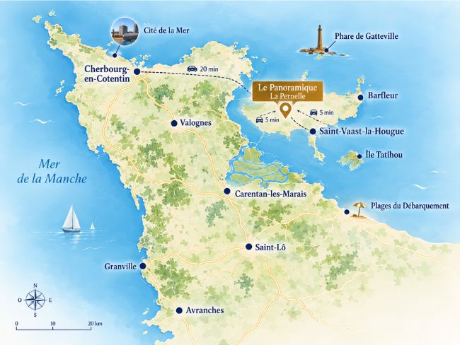 Le Panoramique - La Manche - Le Cotentin